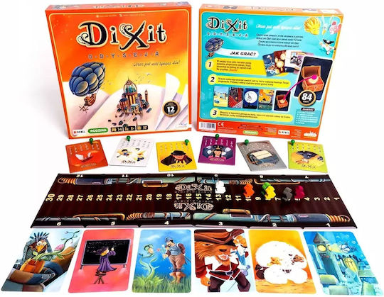 Board Game Dixit Odyssey for 3-12 Players 8+ Years Old (PL) Rebel Games