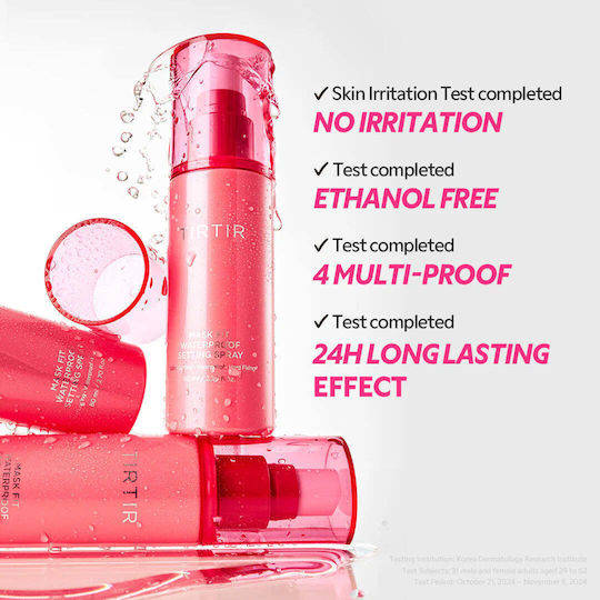 Tirtir Mask Fit Waterproof Setting Spray Hochleistungs-Make-up-Finisher 80 Ml