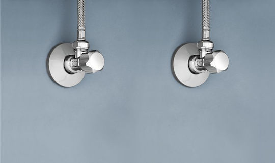 Grohe 22018000 Wasserhahn Ventil 1/2 x 3/8 Ohne Markierung Chrom