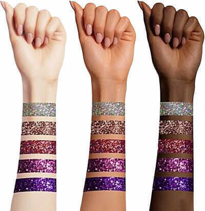 Profusion Cosmetics Profusion Eye Shadow Palette Matte in Solid Form Amethyst Gems