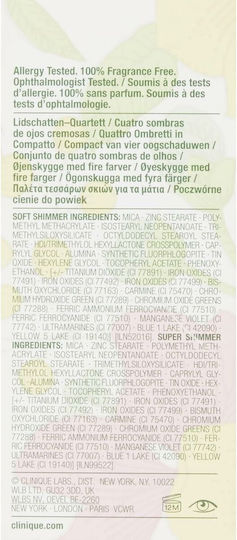 Clinique All About Shadow Paletă cu Farduri de Pleoape Formă Solidă Pink Chocolate 3.3gr