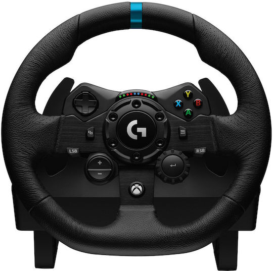 Logitech G923 + G29 Shifter Volan cu Schimbător de Viteze și Pedale pentru PC / XBOX One / Xbox Seria X/S cu 900° Grade de Rotire