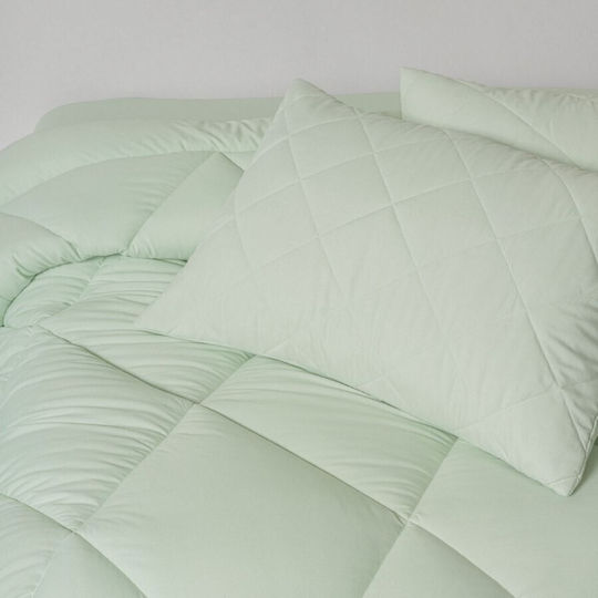 Cottonbox Комплект Пухено Единично 160x200бр Jasmine Green 4бр
