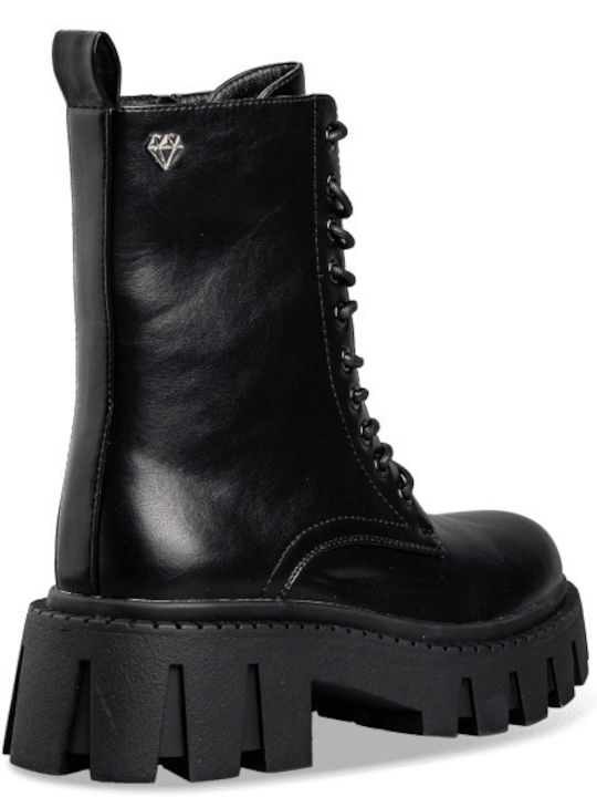 Stiefeletten Damen Schwarz