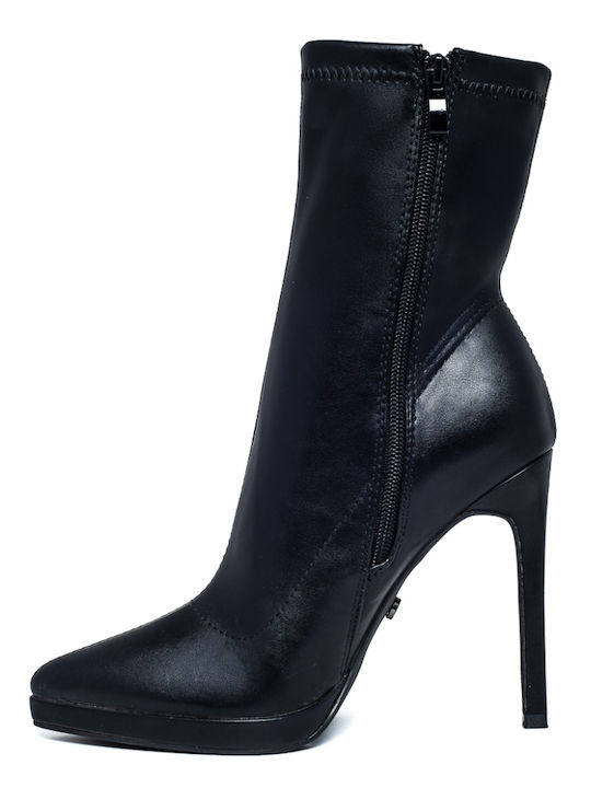 Stiefeletten Damen Schwarz