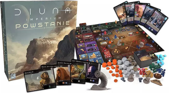 Board Game Dune: Empire - Uprising for 1-6 Players 13+ Years Old (PL) Lucky Duck Games