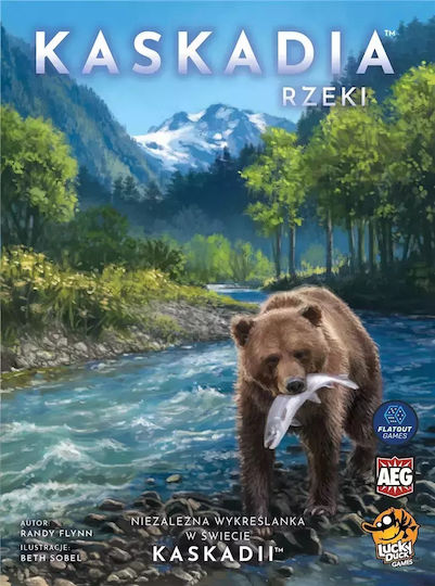 Game Expansion Kaskadia: Rivers for 1-4 Players 10+ Years Old (PL) Lucky Duck Games