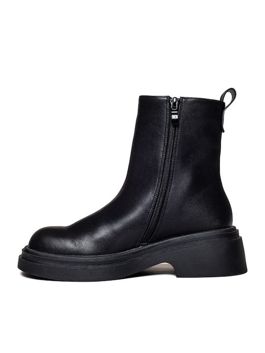 Stiefeletten Damen Schwarz