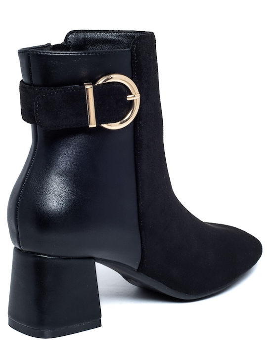 Stiefeletten Damen Schwarz