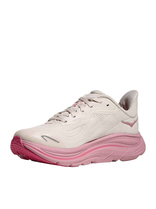 Clifton 10 Kinder Sportschuhe Laufen mit Schnürsenkeln Rosa