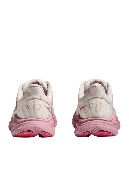 Clifton 10 Kinder Sportschuhe Laufen mit Schnürsenkeln Rosa