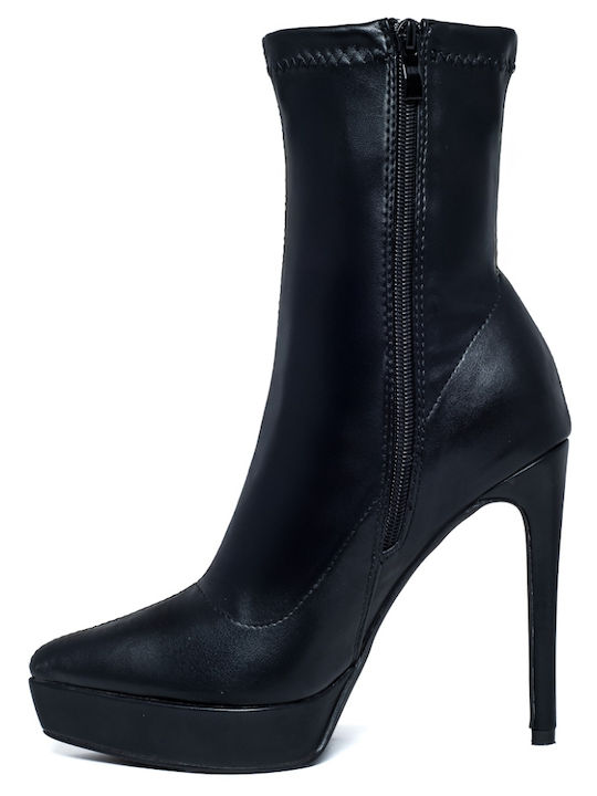 Stiefeletten Damen Schwarz