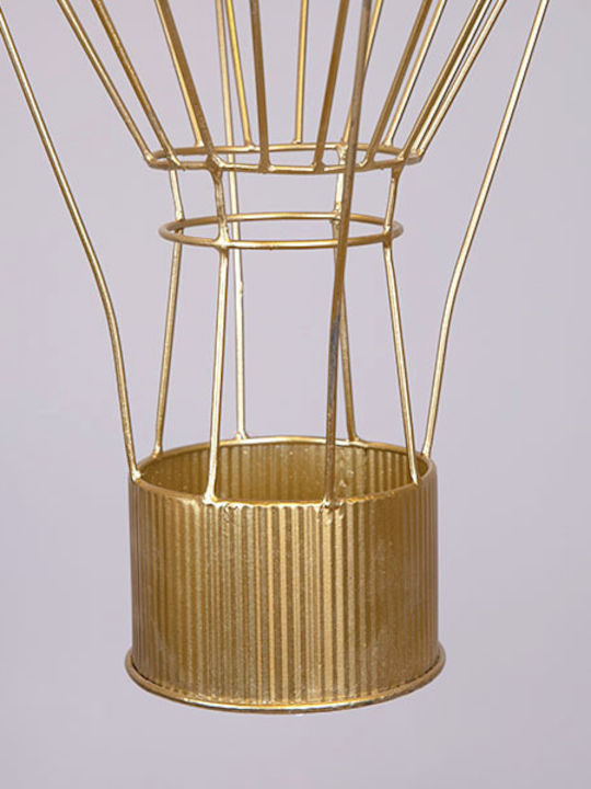 Eurolamp Metallic Gold Airship 33x33x84cm Eurolamp
