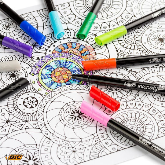 BIC Pastel Intensity Fine Pastel Μαρκαδόροι Σχεδίου Fine Pastel Σετ 6 χρώματα