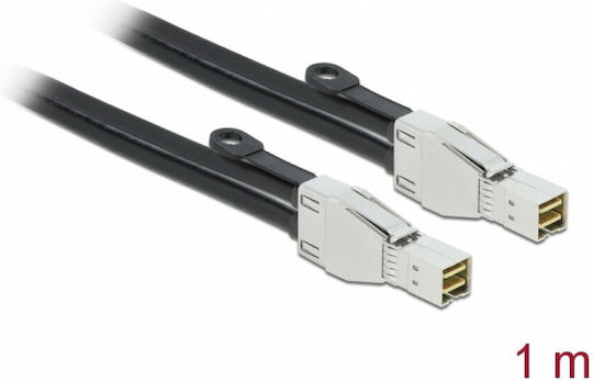 Delock Cablu Pci Express Mini Sas Hd Sff-8674 La Sff-8674 1m Delock 86621