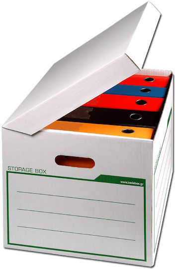 Ionische Aktenbox 33x44x30cm Weiß