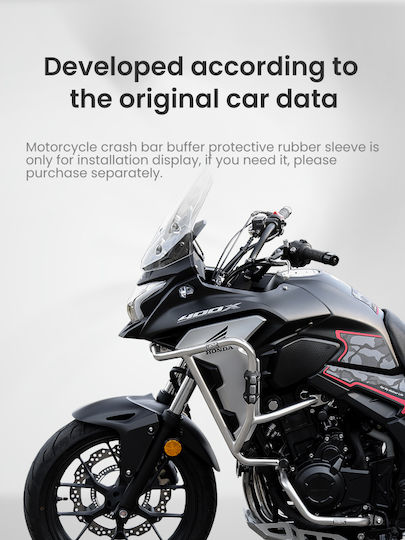 Honda Crash Bar Applicable To Honda CB400X/CB500X Please Note Color Black Silver