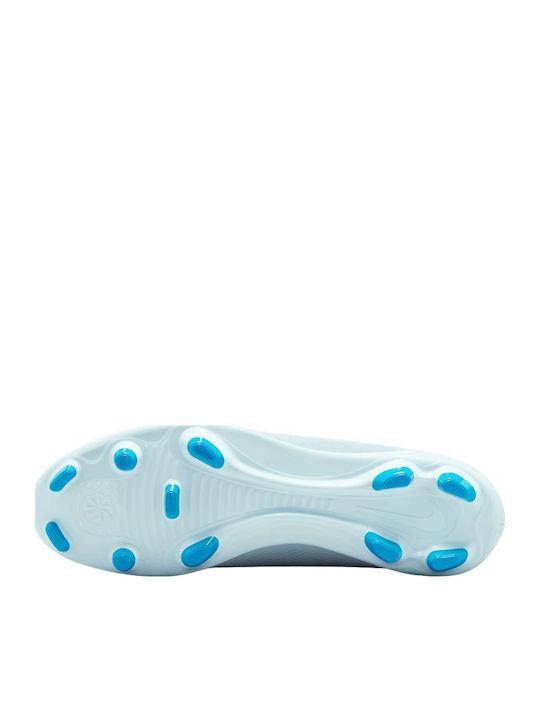 Mercurial Superfly 10 Club FG/MG Kids Soccer Cleats & Shoes Molded Glacier Blue Blue Orbit