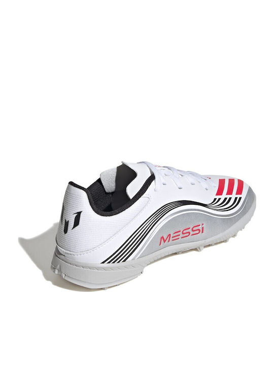 F50 Messi League TF Kids Soccer Cleats And Shoes Turf White