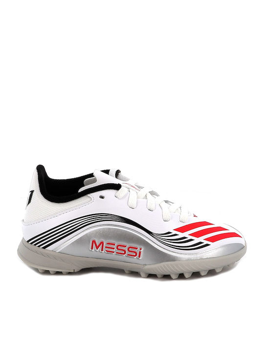 F50 Messi League TF Kids Soccer Cleats And Shoes Turf White