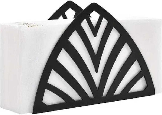Yuk Yuk Metallischer Silberner Serviettenhalter 13x10cm CTC-16980-6W Yuk Yuk Metallischer Silberner Serviettenhalter 13x10cm CTC-16980-6W