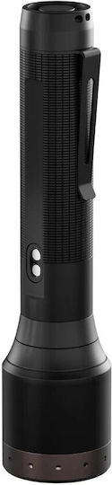 LedLenser Rechargeable Flashlight LED IP68 with Maximum Brightness 1000lm Black