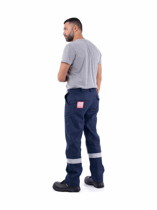 Axon Παντελόνι Εργασίας Navy Μπλε