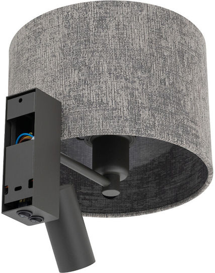 Nowodvorski Lamp Wall with Integrated LED Gray 23x25.5cm