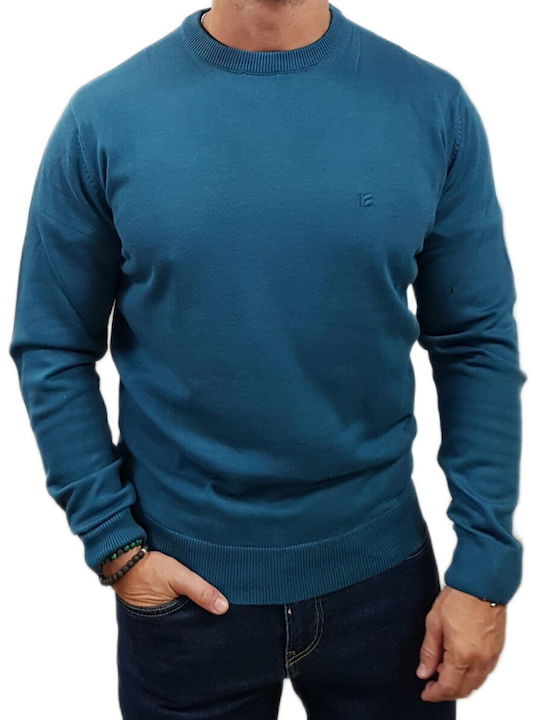 Long Sleeve Sweater Petrol Melange