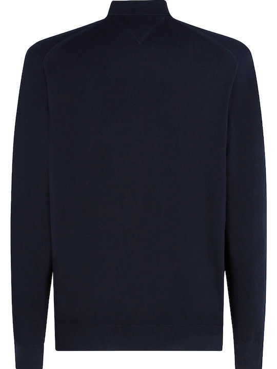 Polo Langarm-Pullover Blue