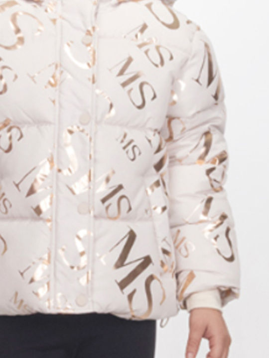 Kids' Casual Jacket with Hood Beige