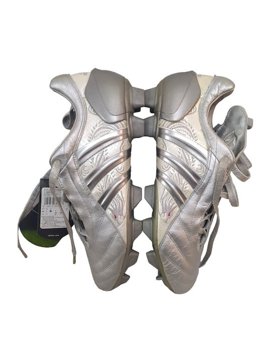 adidas Predator Pulse II TRX Футболни Обувки с Бутони Сребристи