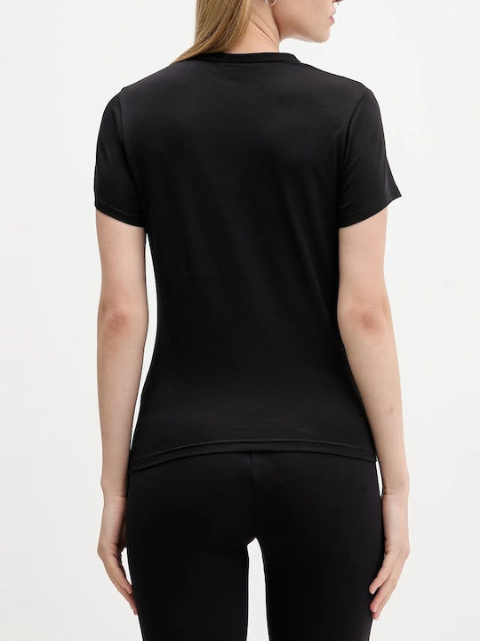 Bluza Damă De Vară Din Bumbac Fără Mâneci Neagră