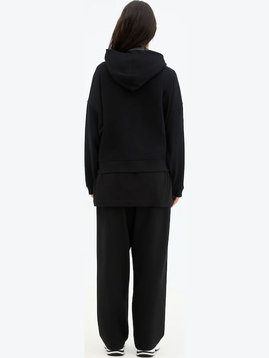 Суитшърт с Качулка Black