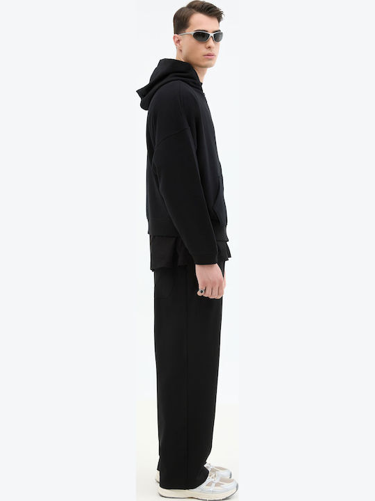 Суитшърт с Качулка Black