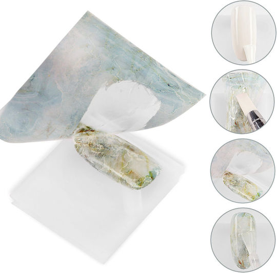 Bluesky Gel Νυχιών Foil Διάφανο 15ml
