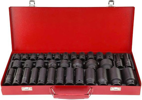 Kraft & Dele Căpăcel Pneumatic - Pneumatic cu Patrat de Prindere 1/2" Diametru 35 / 1/2" / 78 1buc