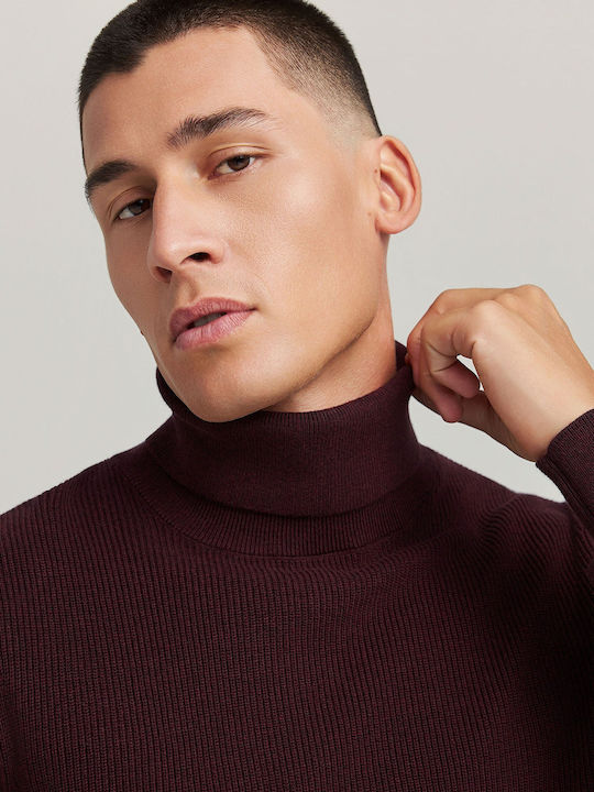 Long Sleeve Sweater Burgundy