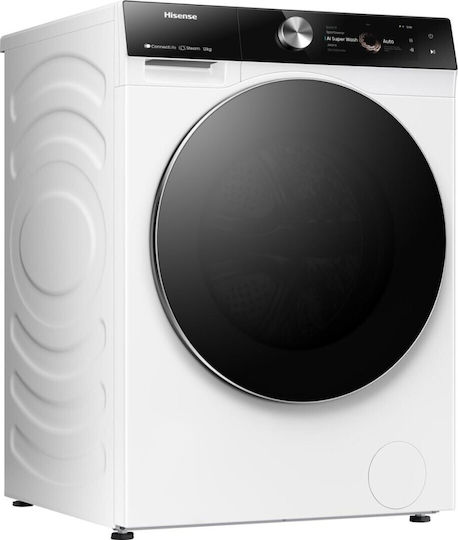 Hisense Пералня 12кг 1400 Оборота ConnectLife WF7S1247BW