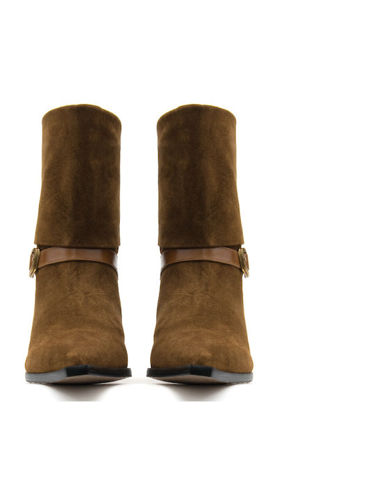 Angel Alarcon Ankle Boots Tabac Brown