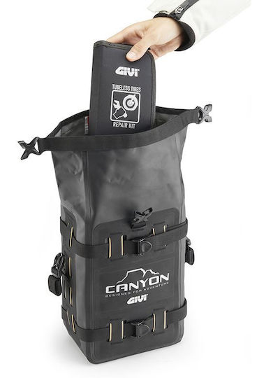 Givi Canyon Bag for Motorcycle Protection Rails 8lt Black