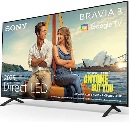 Sony Smart Τηλεόραση 65" 4K UHD LED BRAVIA 3 HDR (2025) K-65S3