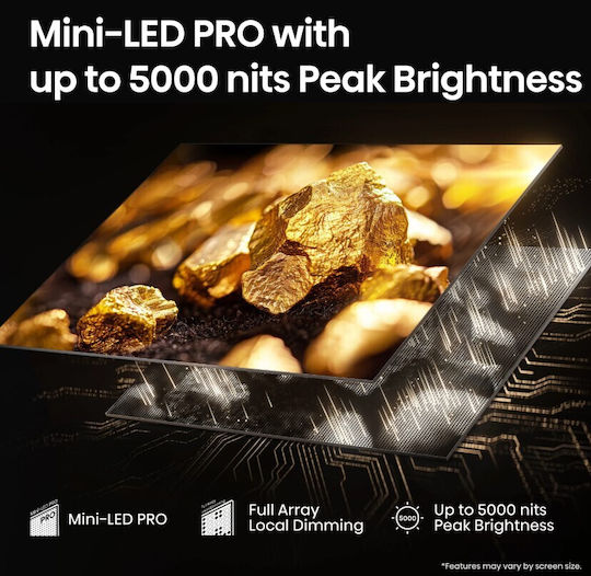 Hisense Smart Τηλεόραση 85" 4K UHD LED 85U8Q (2025)