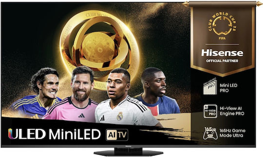 Hisense Smart Τηλεόραση 85" 4K UHD LED 85U8Q (2025)
