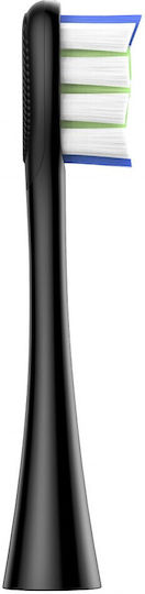 OClean Clean Electric Toothbrush Replacement Heads Black 6pcs