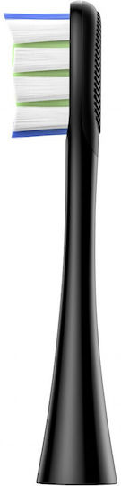 OClean Clean Electric Toothbrush Replacement Heads Black 6pcs