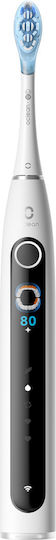 OClean X Pro Electric Toothbrush with Pressure Sensor and Travel Case White