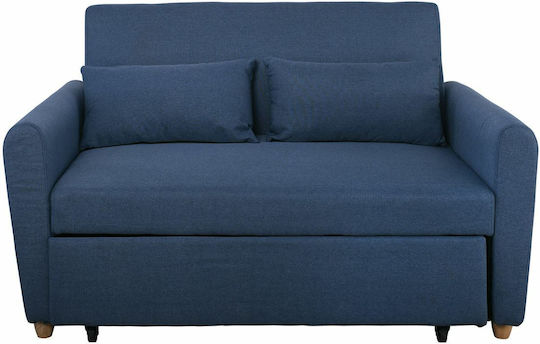 Motto Doppelsitzer Sofa Bett Blau 140x86x86cm E992,1