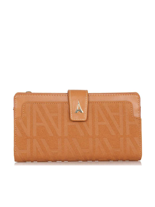 Large Women's Wallet Classic Tabac Brown