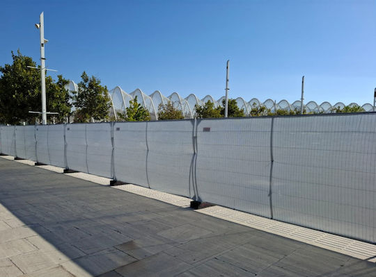 Pătrat Plasă de umbră Gri 1x1m